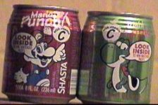 They would never let 3D Yoshi on a can of Shasta